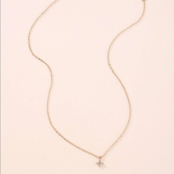 ✨Rhinestone Charm Necklace (Boutique) - Picture 5 of 7